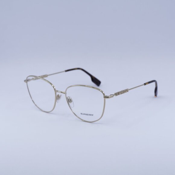 🕶️ New Burberry BE1376 1340 Eyeglasses - Gold Frame 55mm